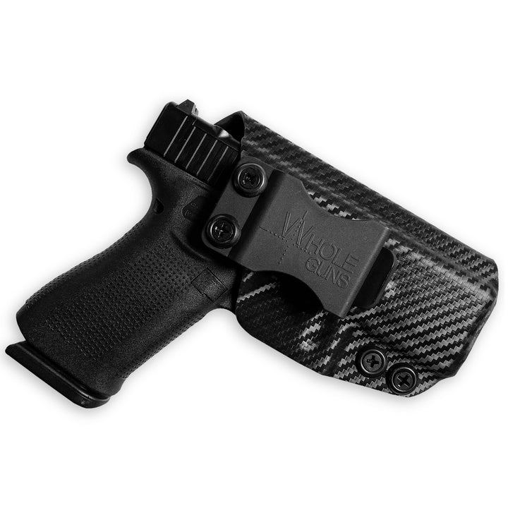 Glock 43X MOS IWB Full Cover Classic Holster Carbon Fiber 1