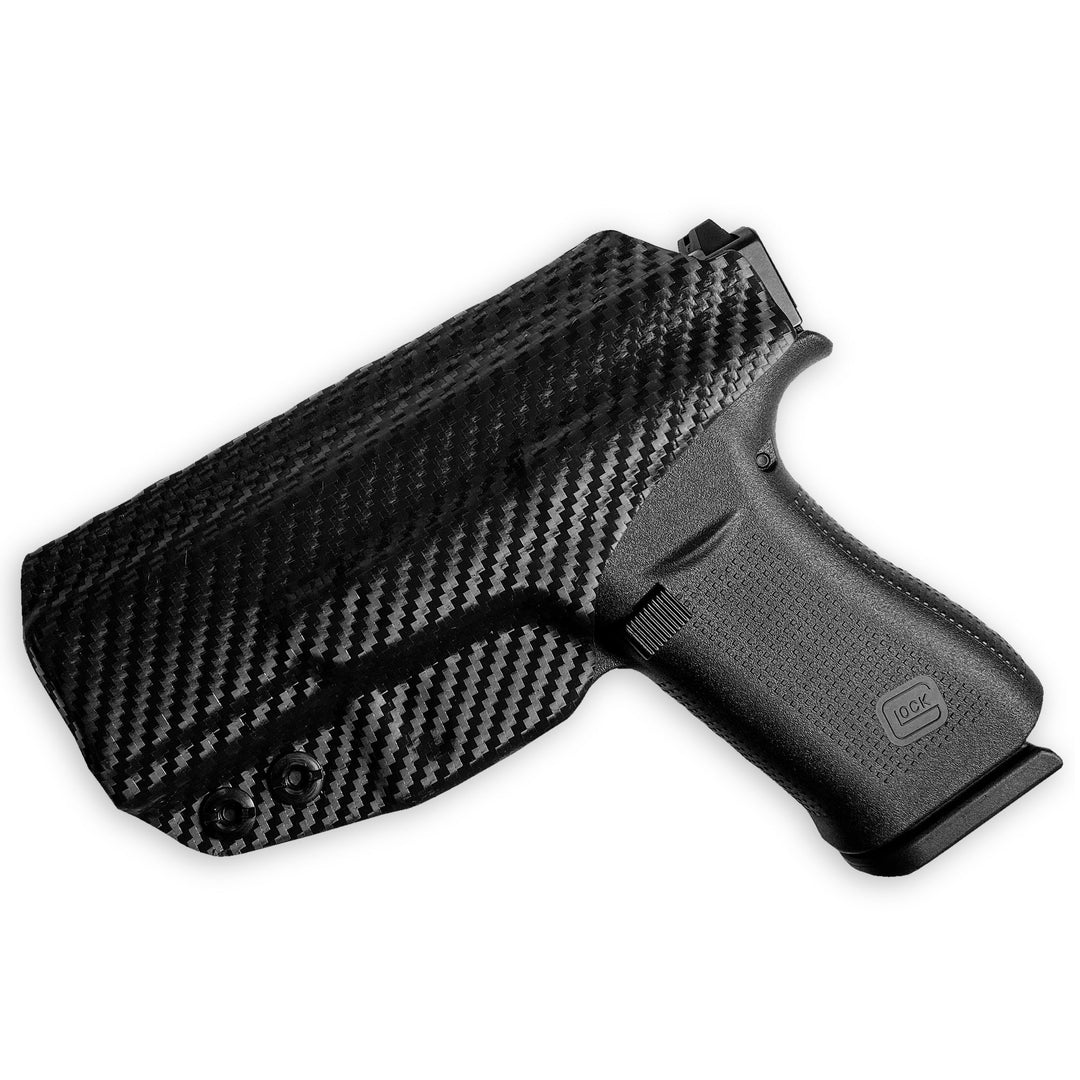 Glock 43X MOS IWB Full Cover Classic Holster Carbon Fiber 2