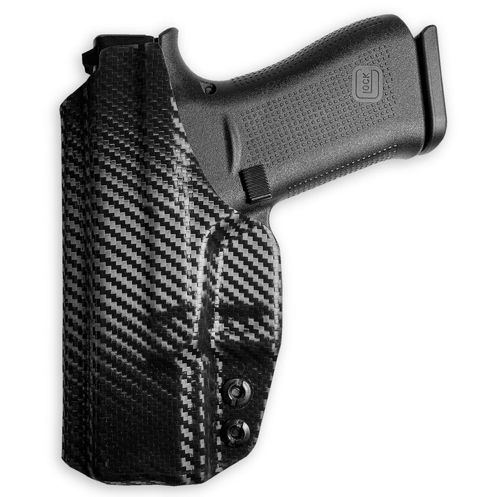 Glock 43X MOS IWB Full Cover Classic Holster Carbon Fiber 4