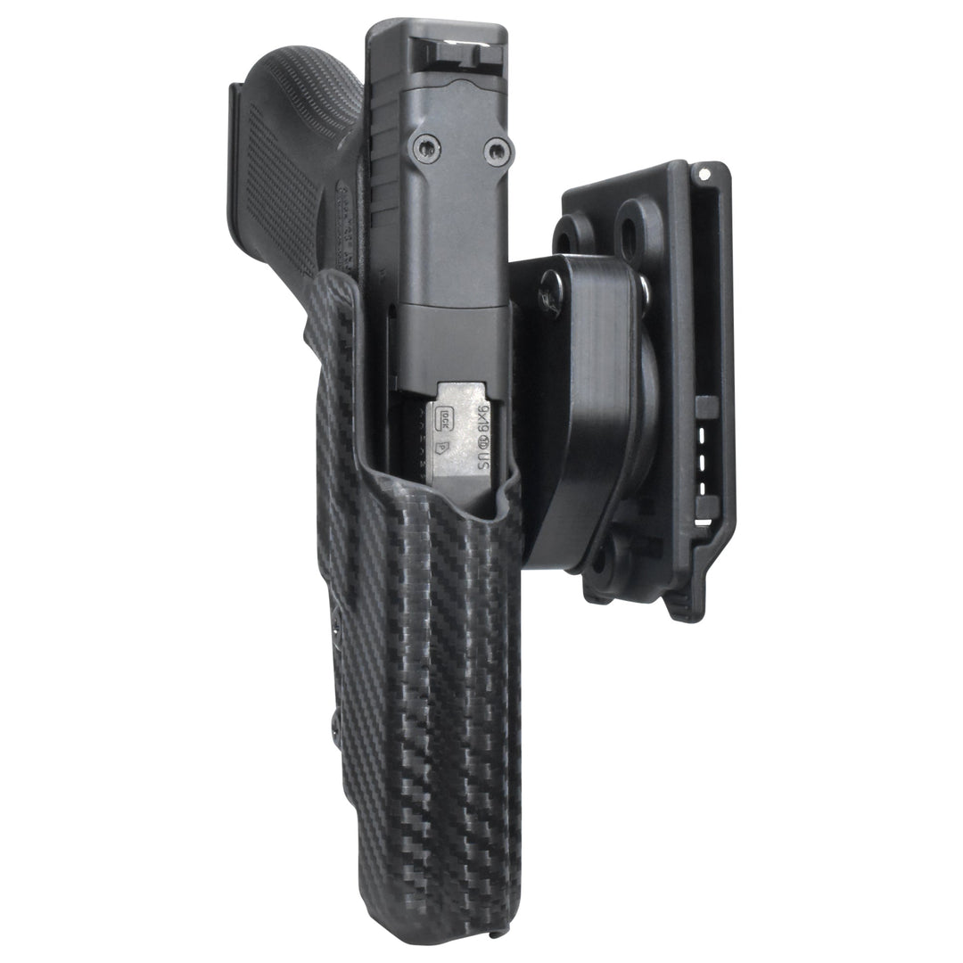 Glock 48 MOS OWB Quick Detach IDPA Holster CarbonFiber 3