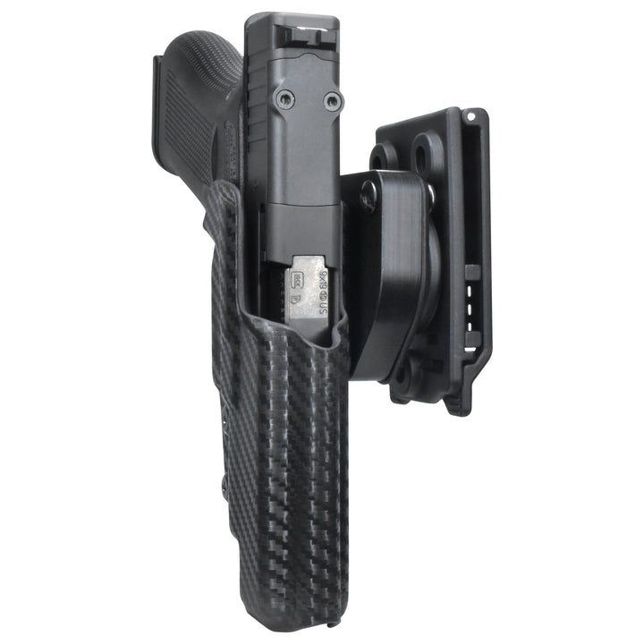 Glock 48 MOS OWB Quick Detach IDPA Holster CarbonFiber 3