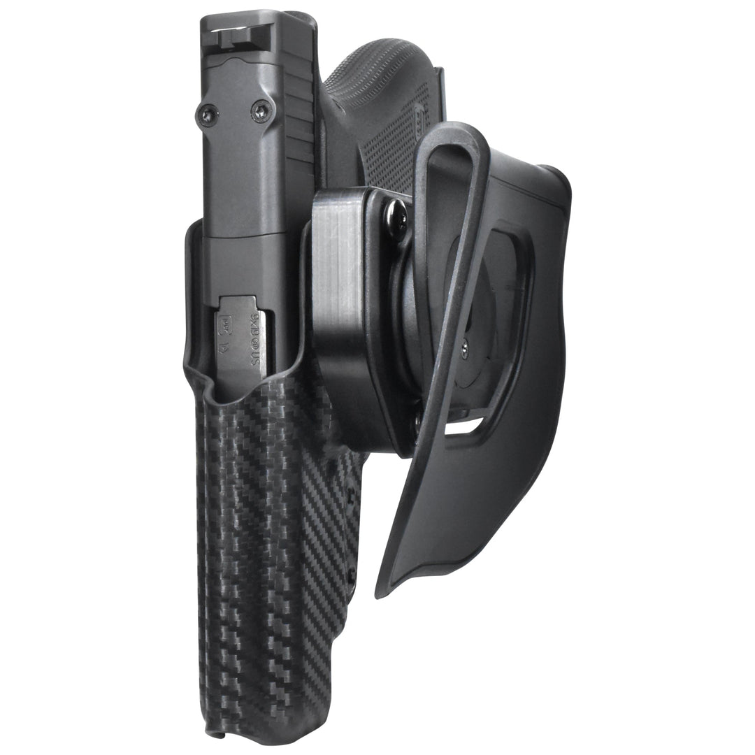 Glock 48 MOS OWB Quick detach Paddle Holster Carbon FIber 4
