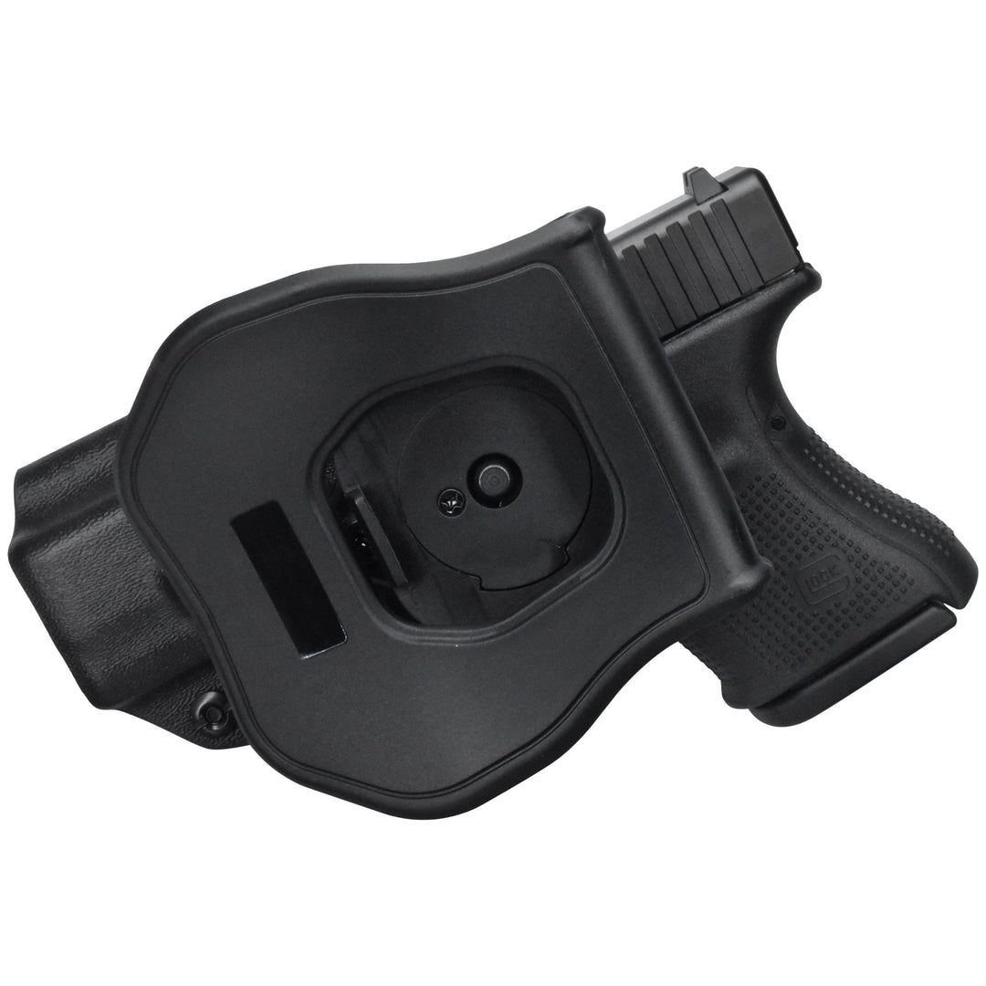 Glock 29 Gen5 10mm OWB Quick detach Paddle Holster Black 2