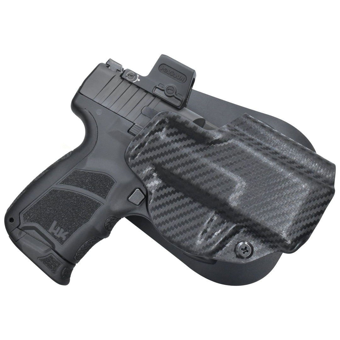 H&K CC9 OWB Paddle Holster Carbon Fiber 1