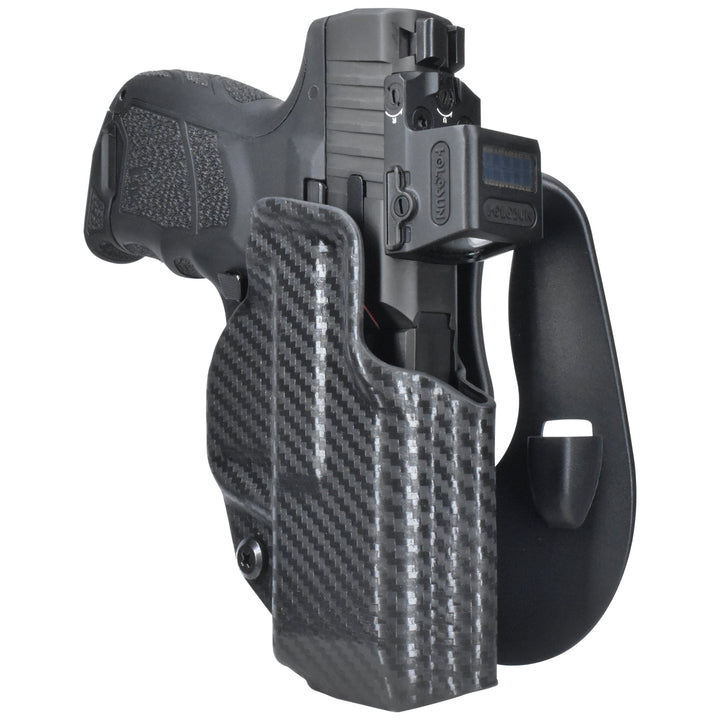 H&K CC9 OWB Paddle Holster Carbon Fiber 3