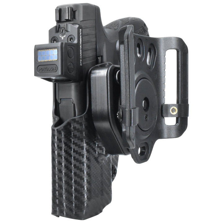 H&K CC9 OWB Quick detach Belt Loop Holster CarbonFiber 4