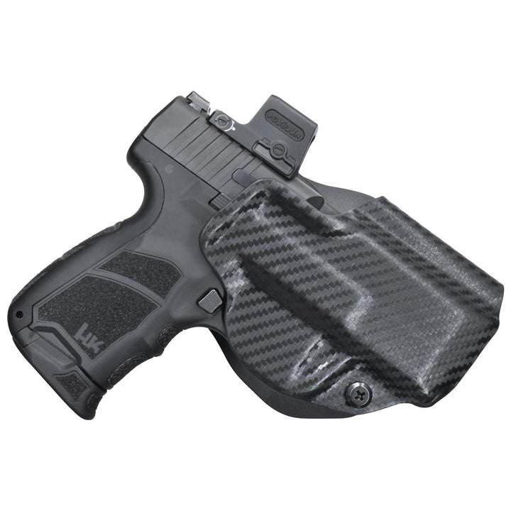 H&K CC9 OWB Quick detach Paddle Holster Carbon Fiber 1