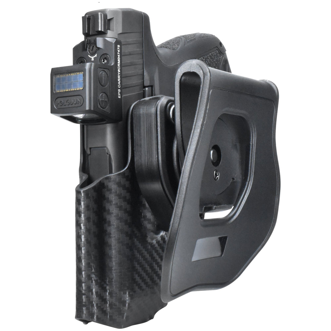 H&K CC9 OWB Quick detach Paddle Holster Carbon Fiber 4