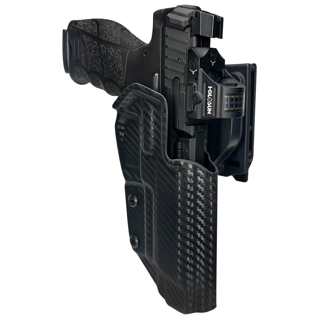 H&K VP9 OWB Quick Detach IDPA Holster CarbonFiber 3