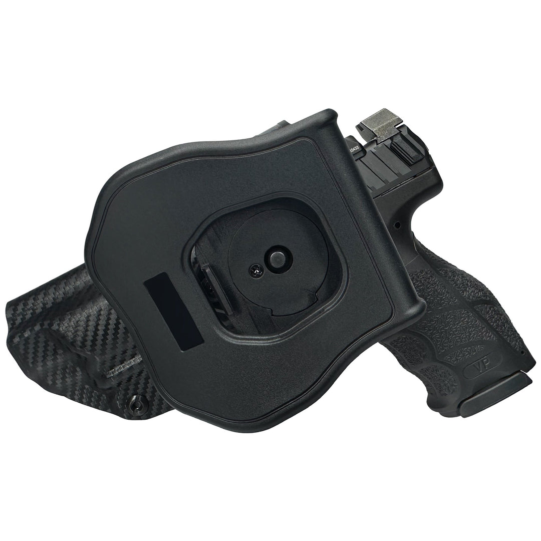 H&K VP9L OWB Quick detach Paddle Holster Carbon Fiber 2