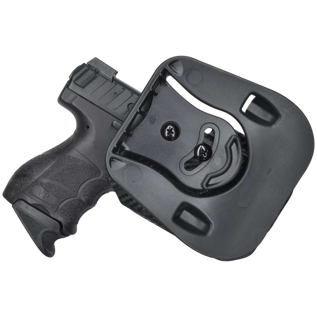 H&K VP9SK OWB Paddle Holster Carbon Fiber 2