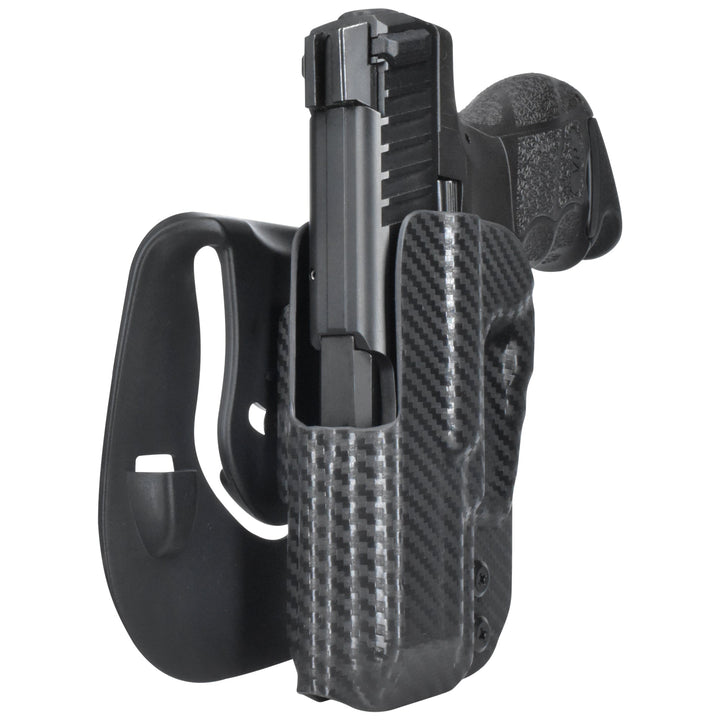 H&K VP9SK OWB Paddle Holster Carbon Fiber 3