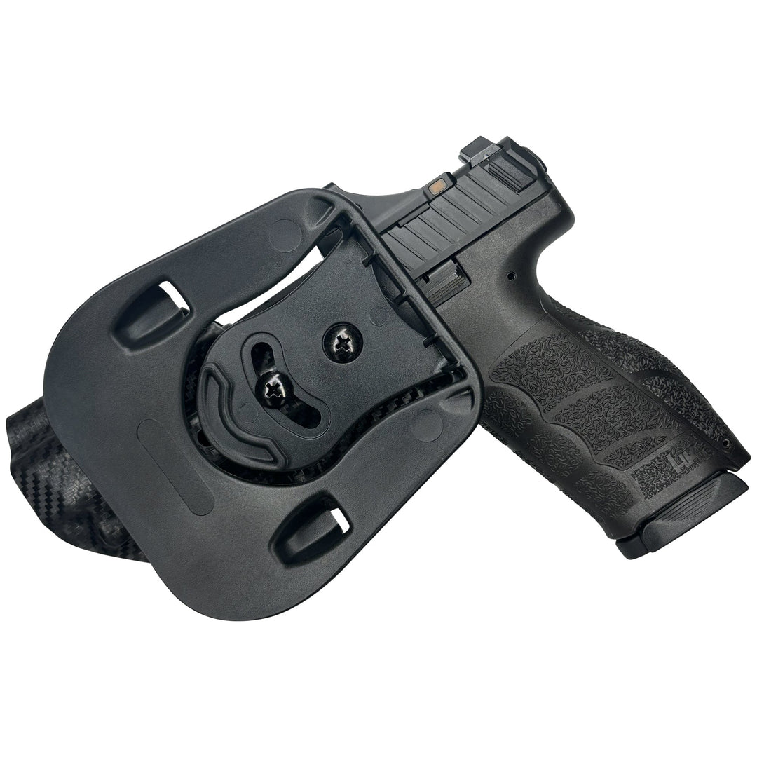 H&K VP9A1 F OWB Paddle Holster Carbon Fiber 2