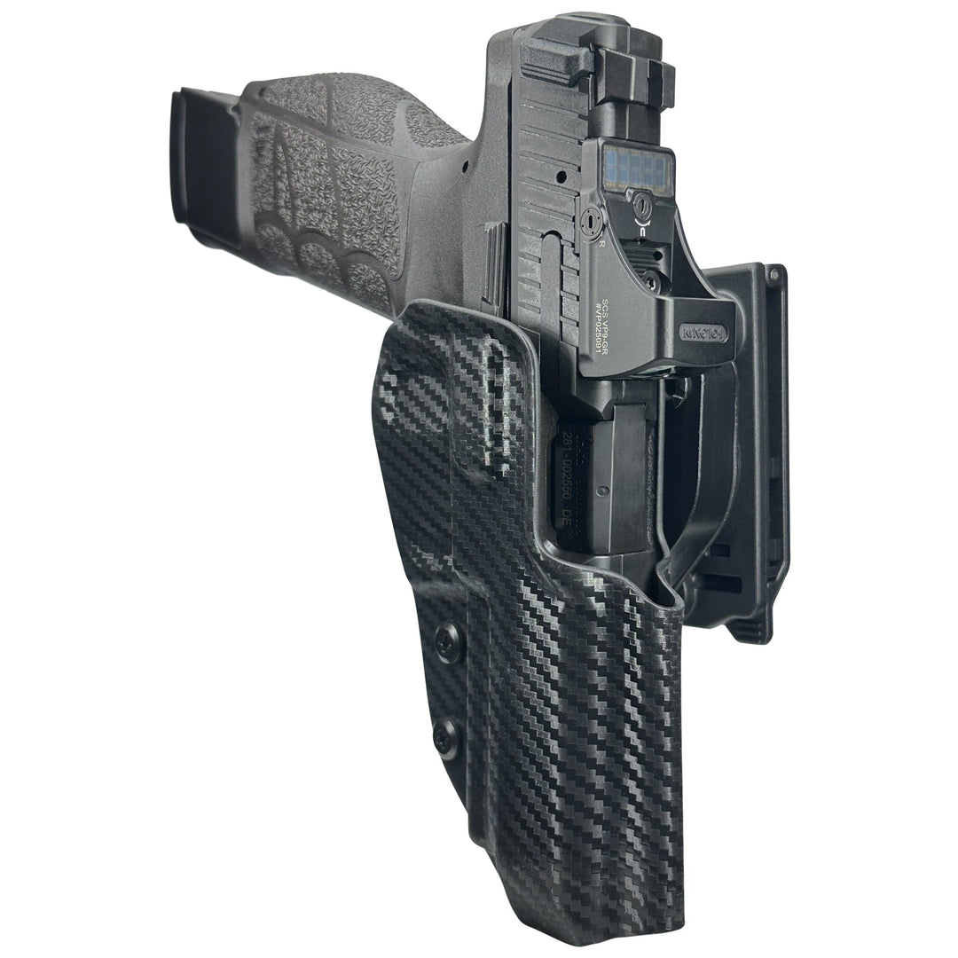 H&K VP9A1 F OWB Quick Detach IDPA Holster CarbonFiber 2