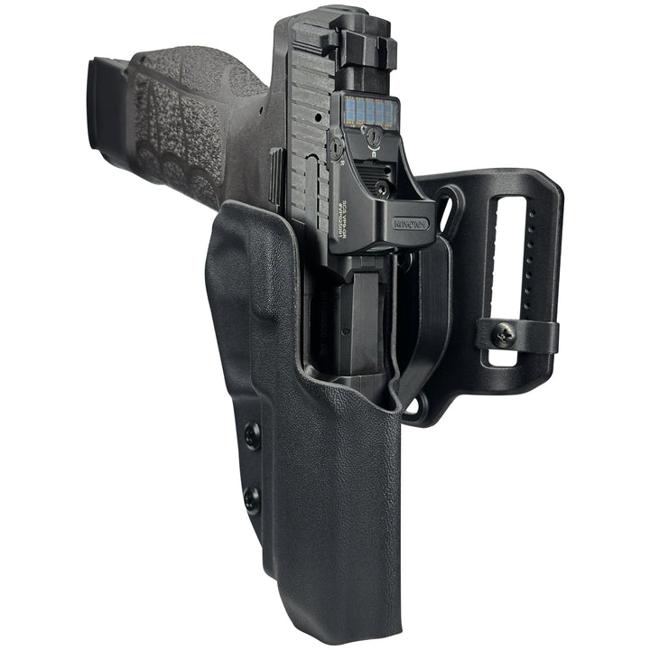 H&K VP9A1 F OWB Quick detach Belt Loop Holster Black 3