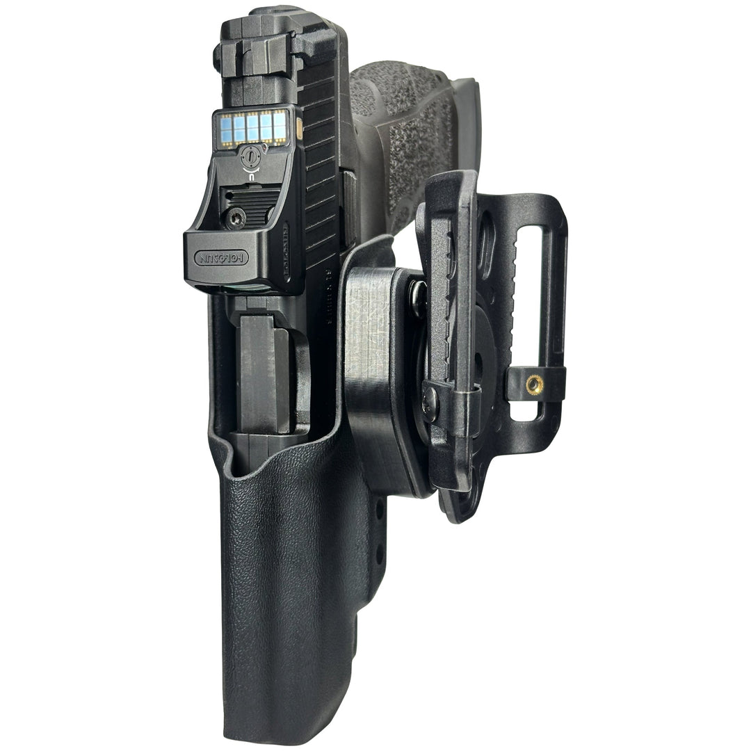 H&K VP9A1 F OWB Quick detach Belt Loop Holster Black 4