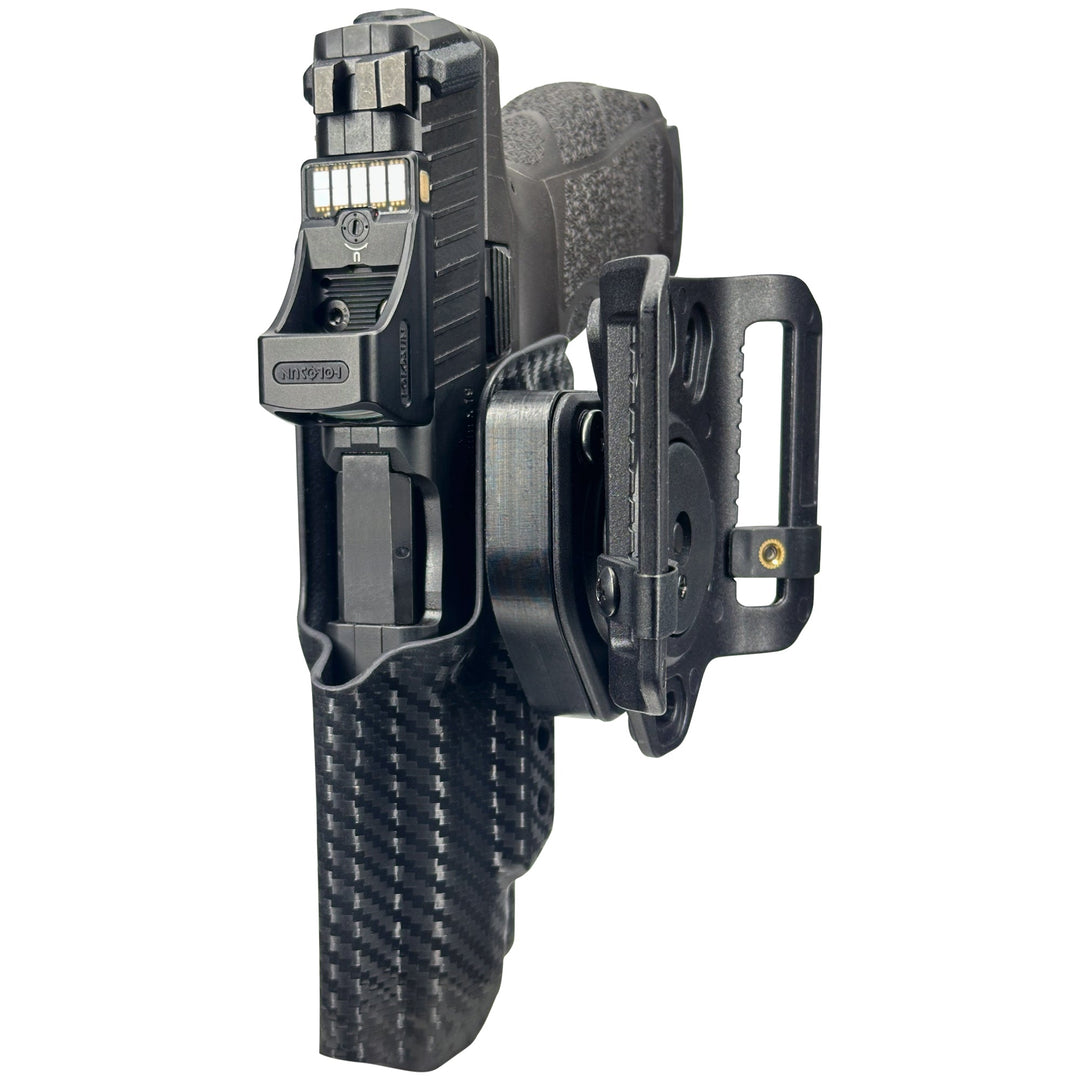 H&K VP9A1 F OWB Quick detach Belt Loop Holster CarbonFiber 4