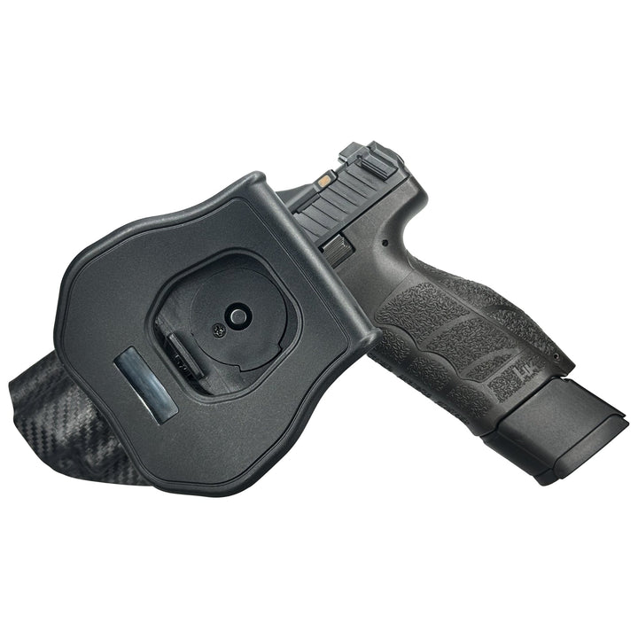 H&K VP9A1 F OWB Quick detach Paddle Holster Carbon Fiber 2