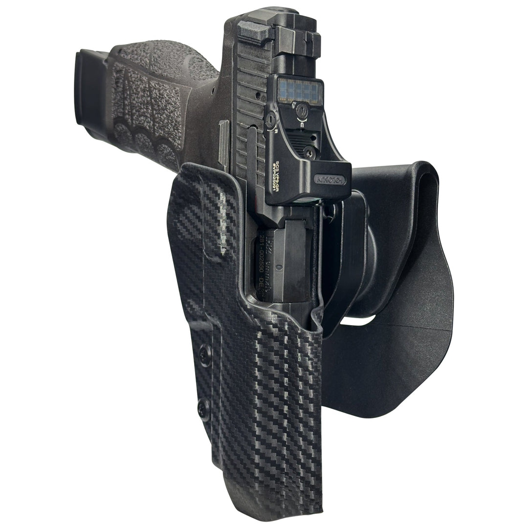 H&K VP9A1 F OWB Quick detach Paddle Holster Carbon Fiber 3
