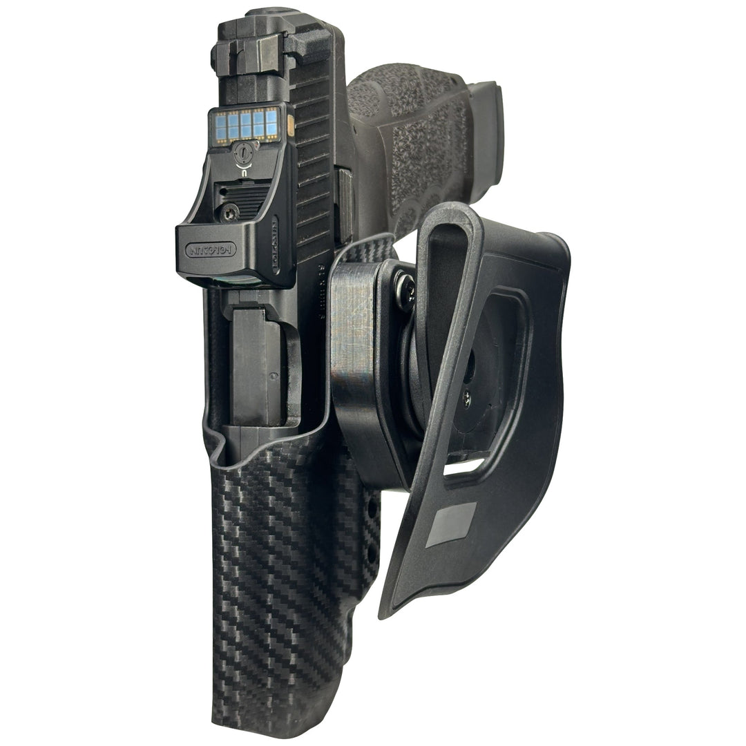 H&K VP9A1 F OWB Quick detach Paddle Holster Carbon Fiber 4