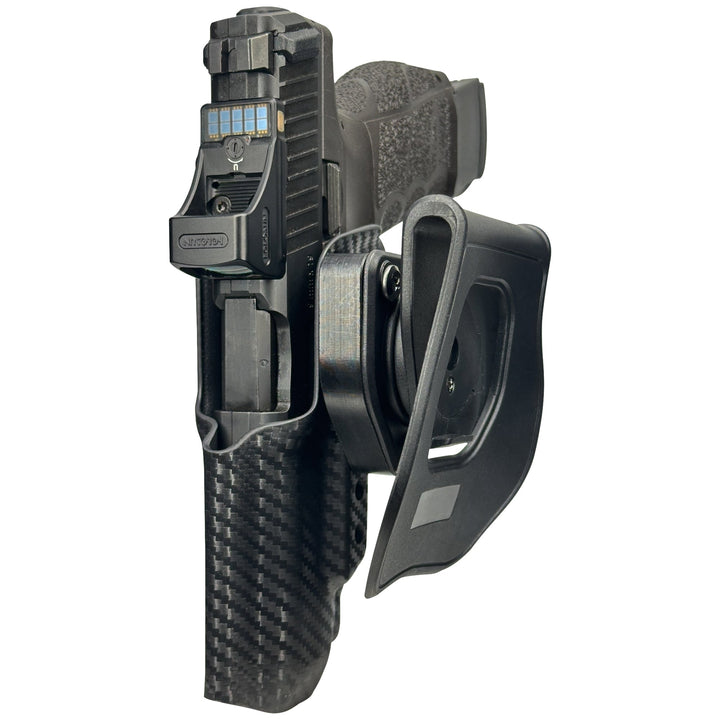 H&K VP9A1 F OWB Quick detach Paddle Holster Carbon Fiber 4