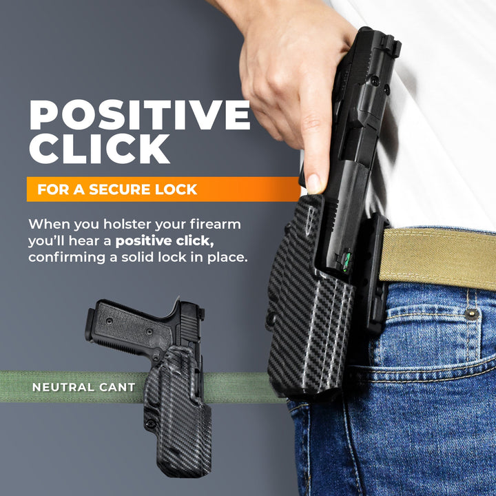 Glock 43 OWB Concealment/IDPA Holster Highlights 1