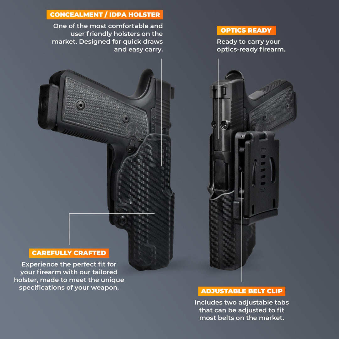 FN 509 OWB CONCEALMENT/IDPA HOLSTER  Highlights 3