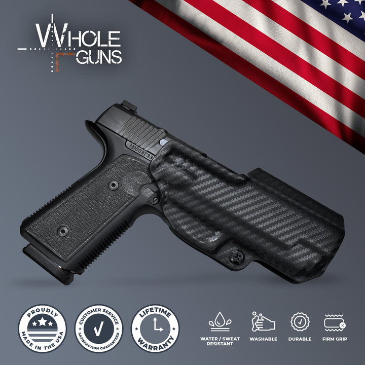 Glock 17 22 31 (Gen 1-5) OWB Concealment/IDPA Holster Highlights 4