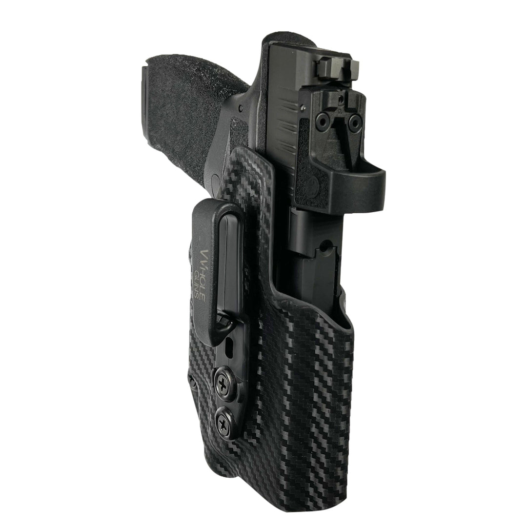 Springfield Hellcat PRO IWB Tuckable Red Dot Ready w/ Integrated Claw Holster Carbon Fiber 5