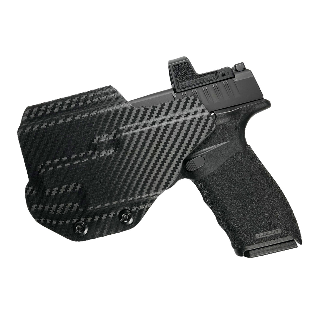 Springfield Hellcat PRO IWB Tuckable Red Dot Ready w/ Integrated Claw Holster Carbon Fiber 2