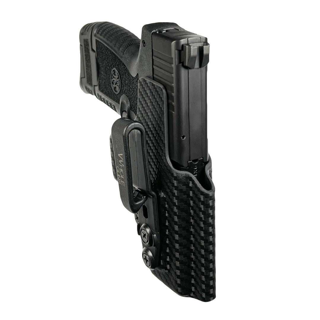 FN 503 IWB Tuckable Red Dot Ready w/ Integrated Claw Holster Carbon Fiber 6