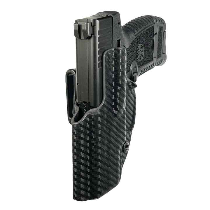 FN 503 IWB Tuckable Red Dot Ready w/ Integrated Claw Holster Carbon Fiber 5