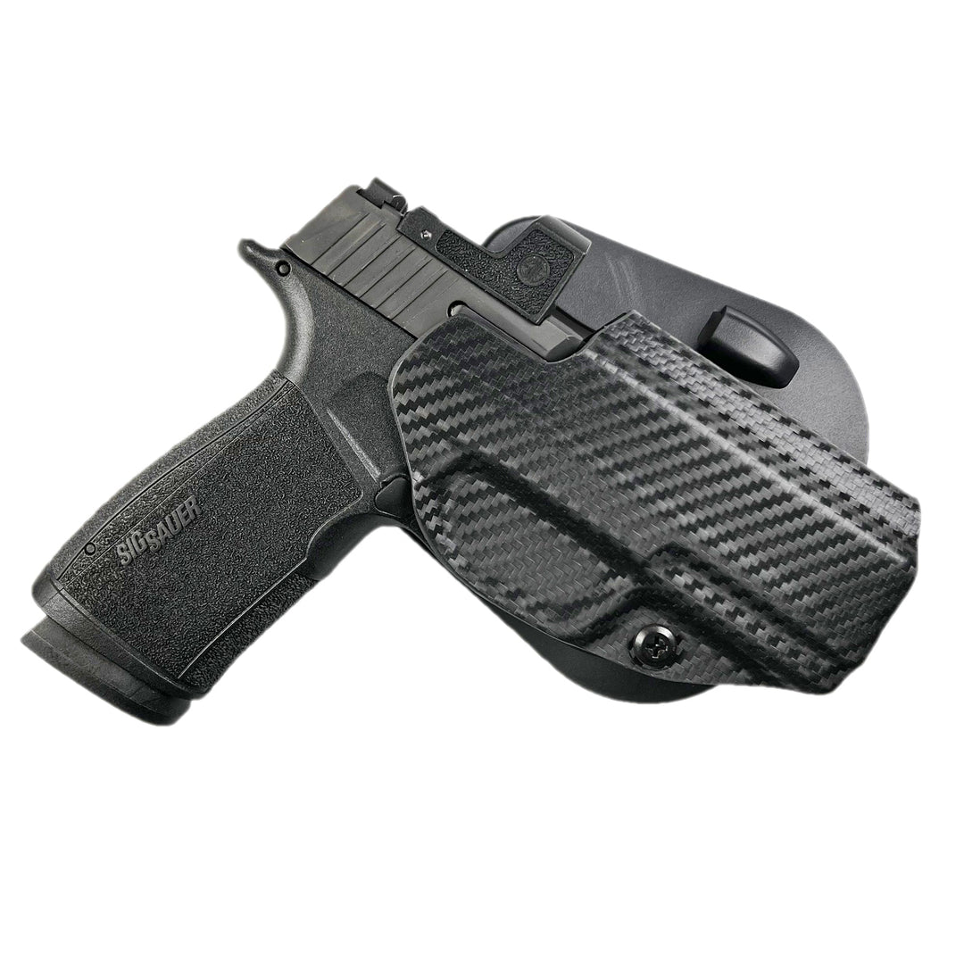 Sig Sauer P365 X Macro OWB Paddle Holster Carbon Fiber 1