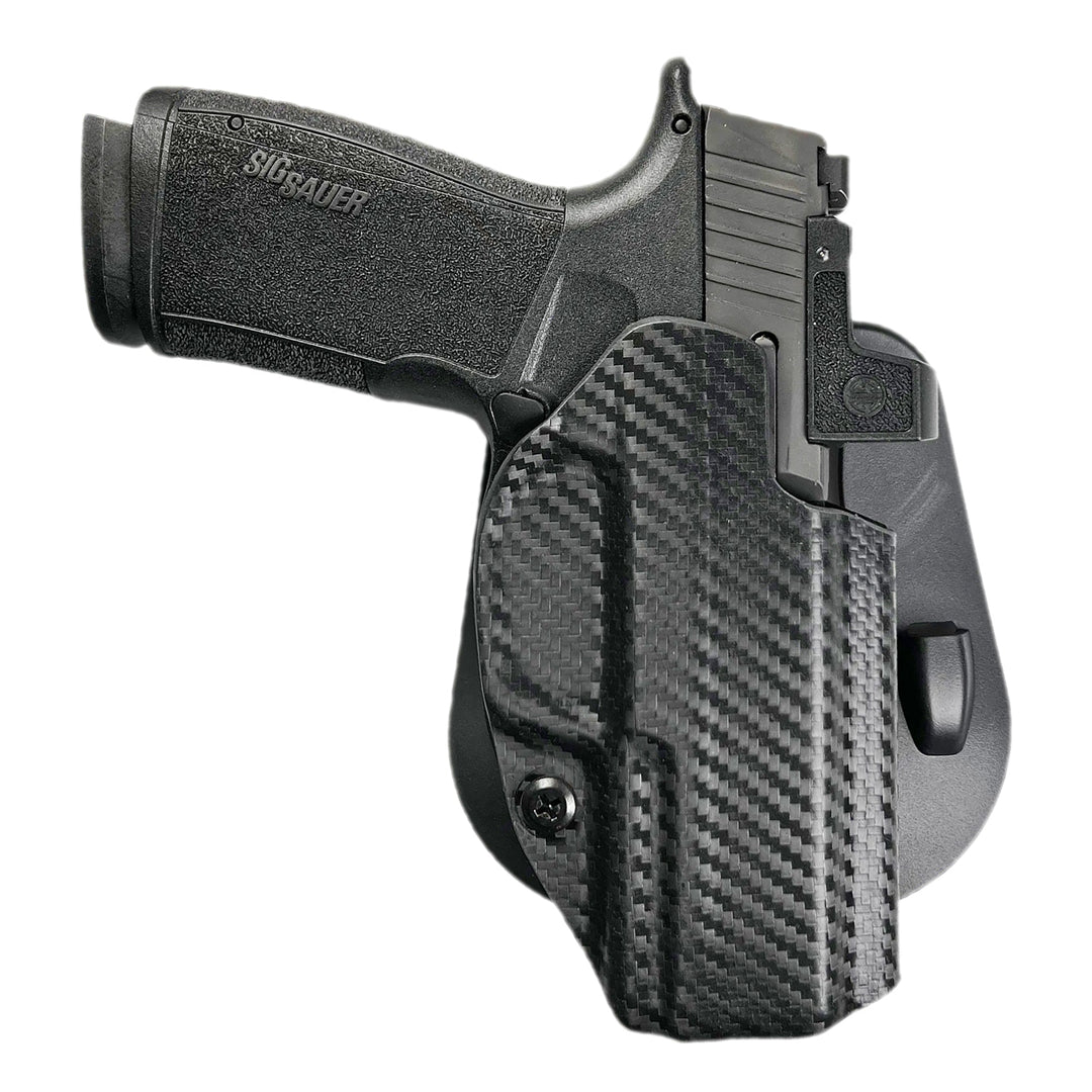 Sig Sauer P365 X Macro OWB Paddle Holster Carbon Fiber 2