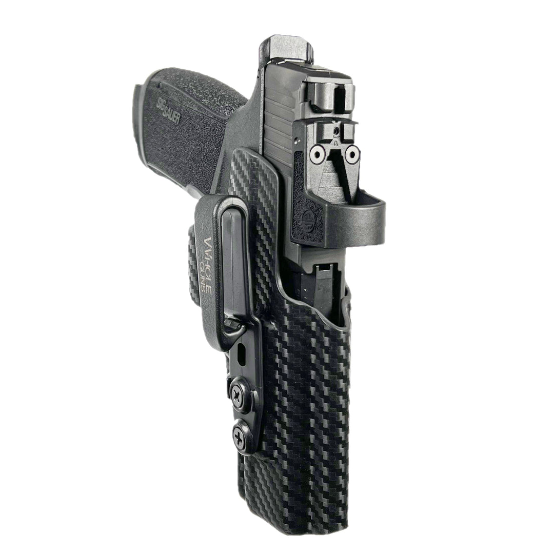 Sig Sauer P365 XMacro IWB Tuckable Red Dot Ready w/ Integrated Claw Holster Carbon Fiber 3