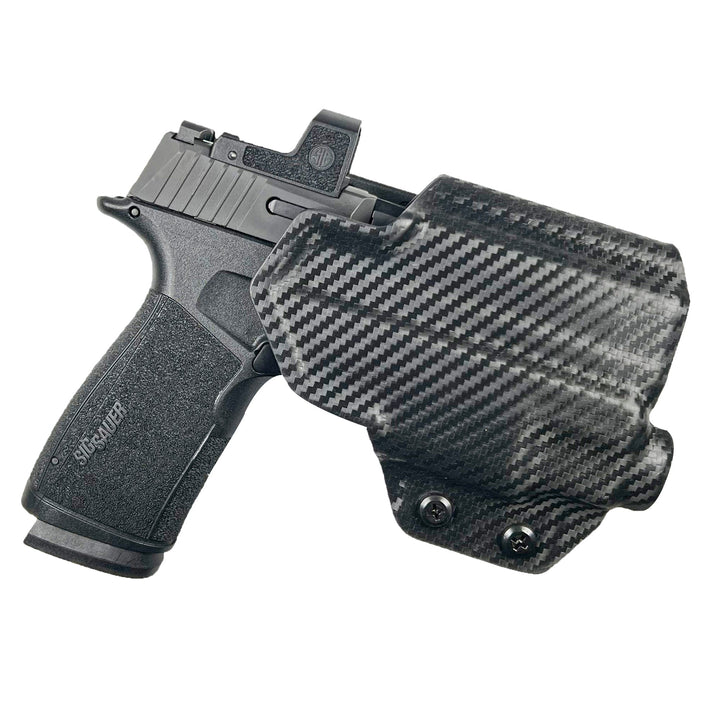 Sig P365 X Macro + TLR-7/8 OWB Concealment/IDPA Holster Carbon Fiber 1