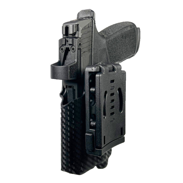 Sig P365 X Macro + TLR-7/8 OWB Concealment/IDPA Holster Carbon Fiber 4