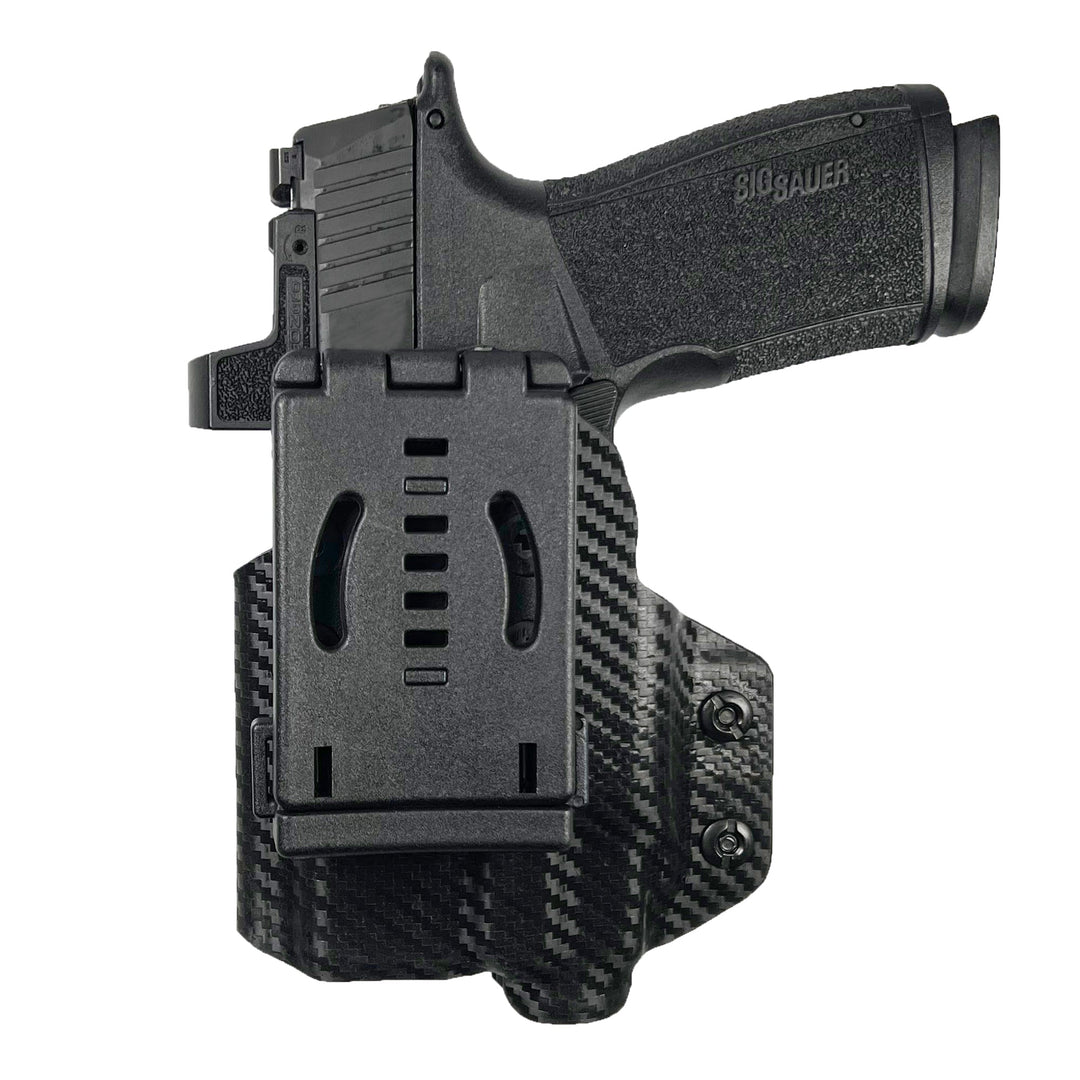 Sig P365 X Macro + TLR-7/8 OWB Concealment/IDPA Holster Carbon Fiber 4