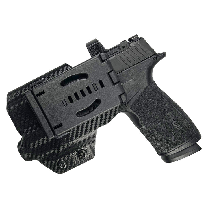 Sig P365 X Macro + TLR-7/8 OWB Concealment/IDPA Holster Carbon Fiber 2