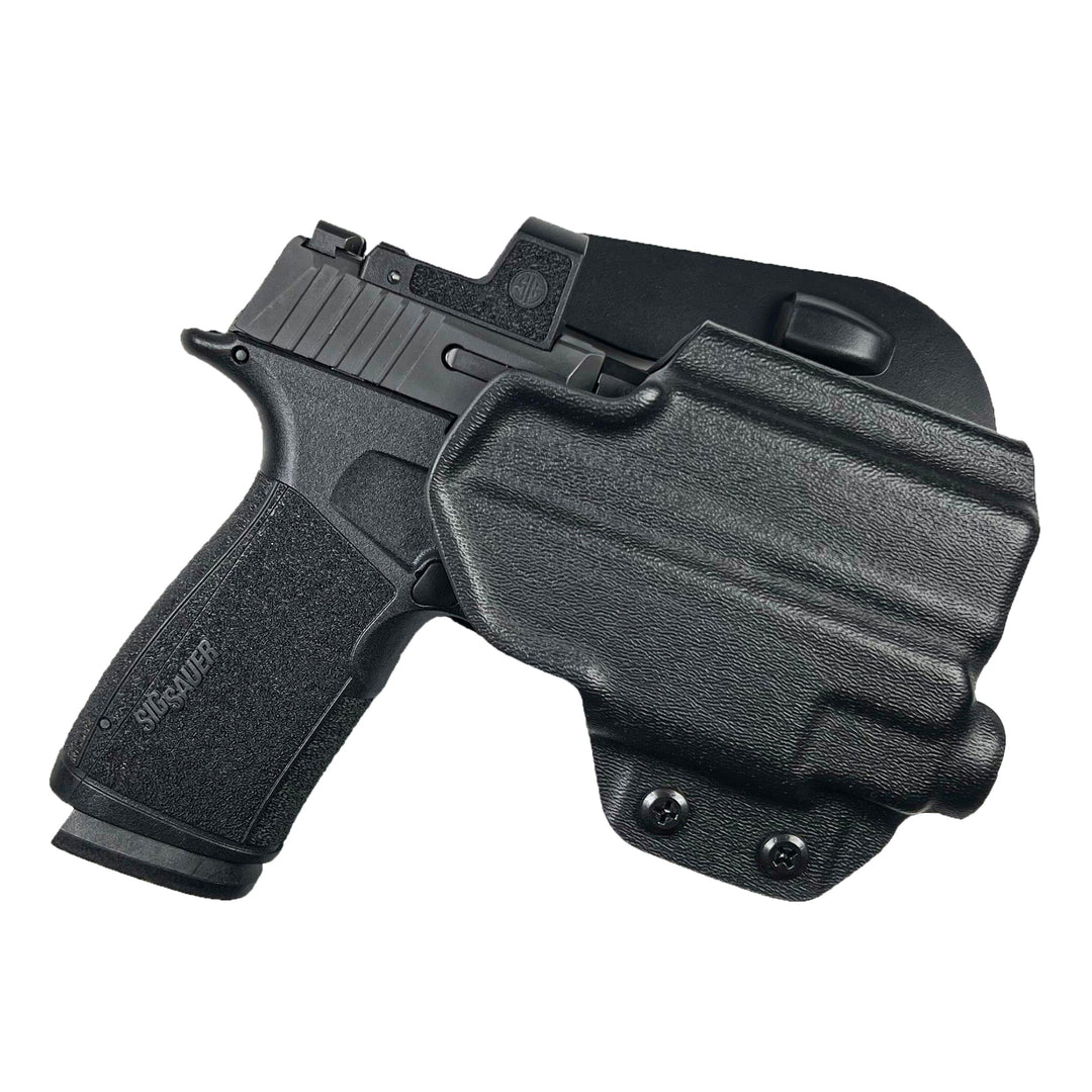 Sig P365 X Macro + TLR-7/8 OWB Paddle Holster Black 1