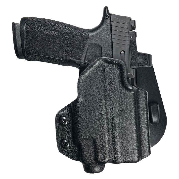 Sig P365 X Macro + TLR-7/8 OWB Paddle Holster Black 2