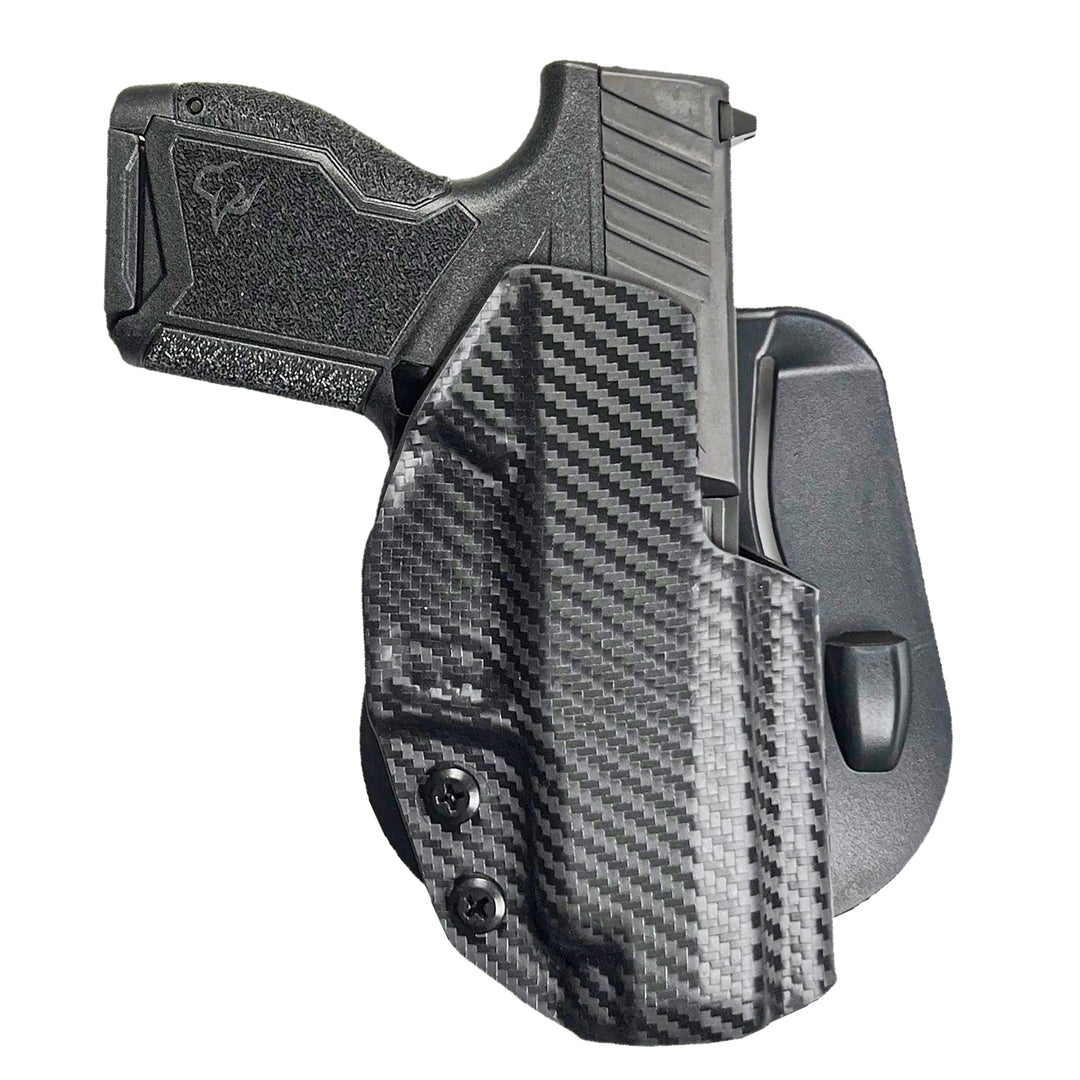 Taurus GX4 XL OWB Paddle Holster Carbon Fiber 2