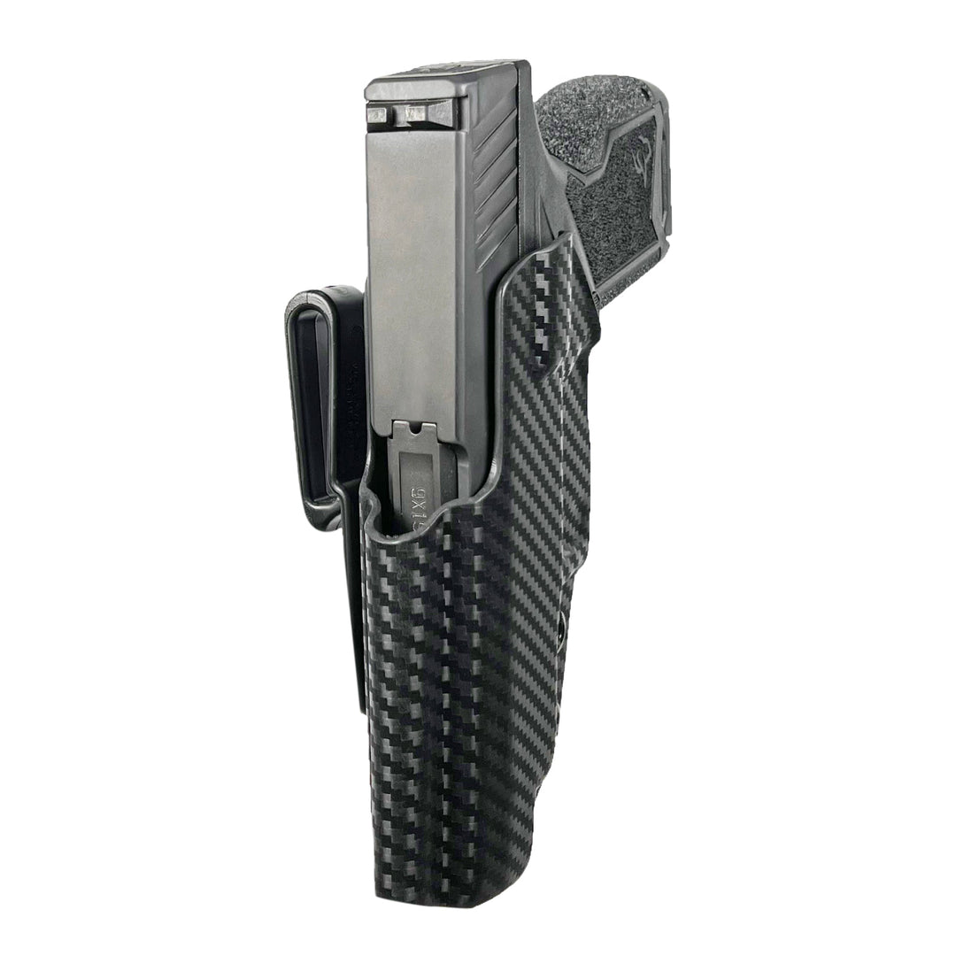 Taurus GX4 XL IWB Tuckable Red Dot Ready w/ Integrated Claw Holster Carbon Fiber 3