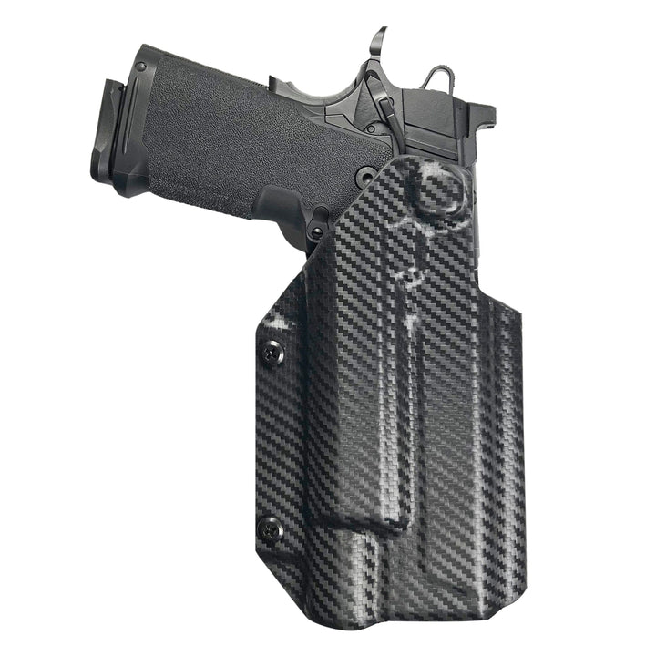 Springfield Prodigy 5" + X300 OWB Concealment/IDPA Holster Carbon Fiber 3