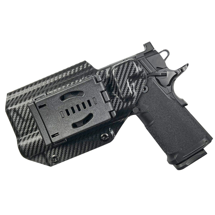 Springfield Prodigy 5" + X300 OWB Concealment/IDPA Holster Carbon Fiber 2