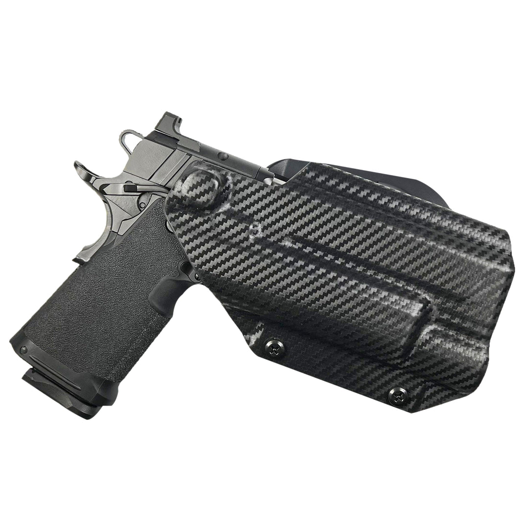 Springfield Prodigy 5" + X300 OWB Paddle Holster Carbon Fiber 1