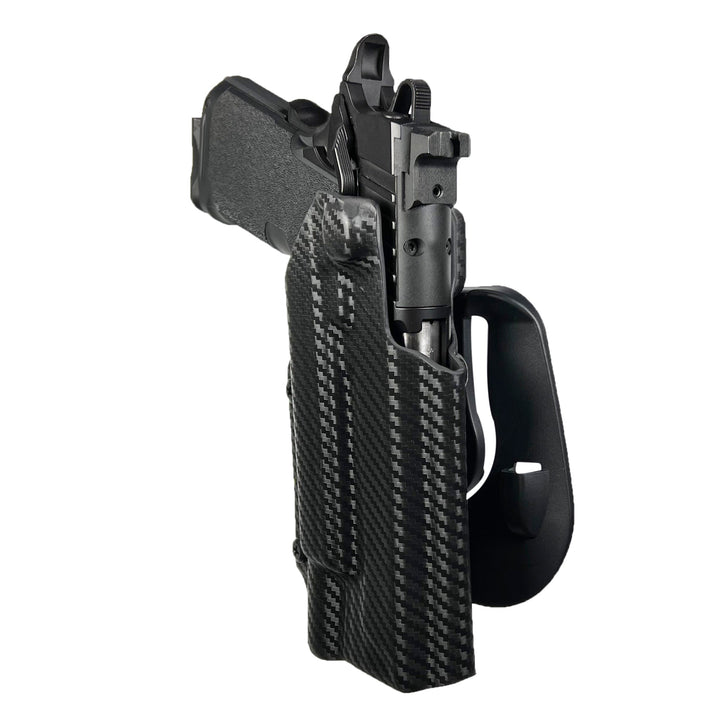 Springfield Prodigy 5" + X300 OWB Paddle Holster Carbon Fiber 3