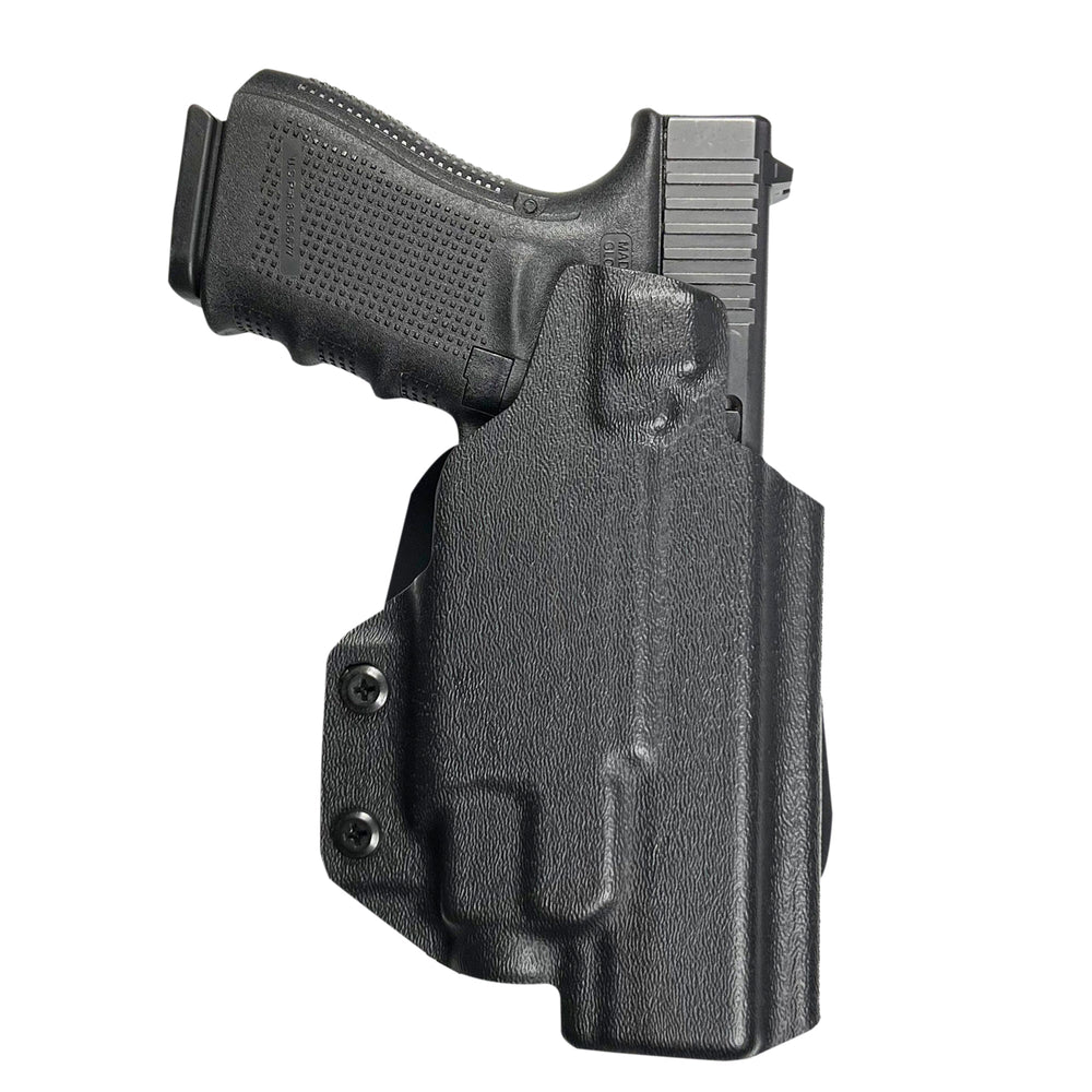 Glock 17 + TLR 7/8 OWB Paddle Holster Black 2