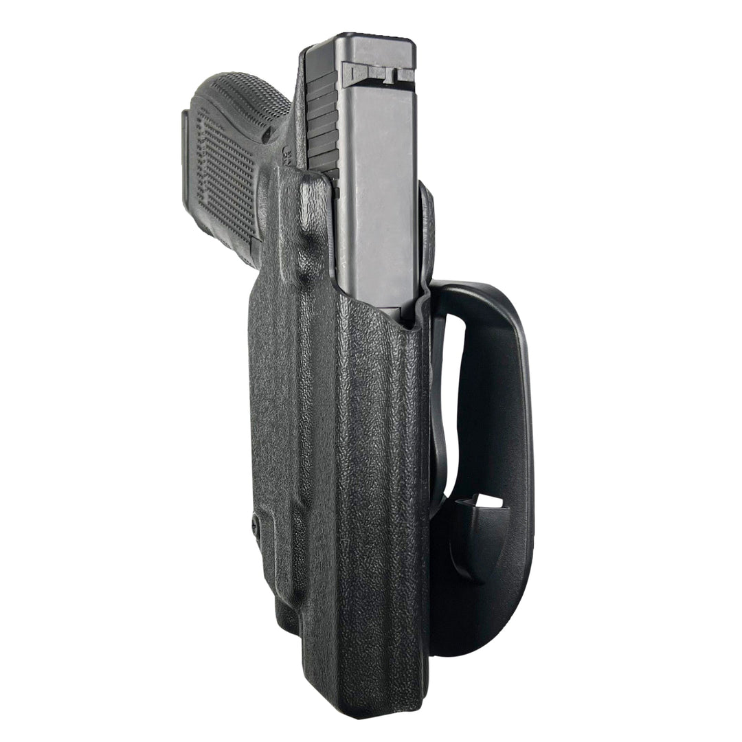 Glock 17 + TLR 7/8 OWB Paddle Holster Black 3