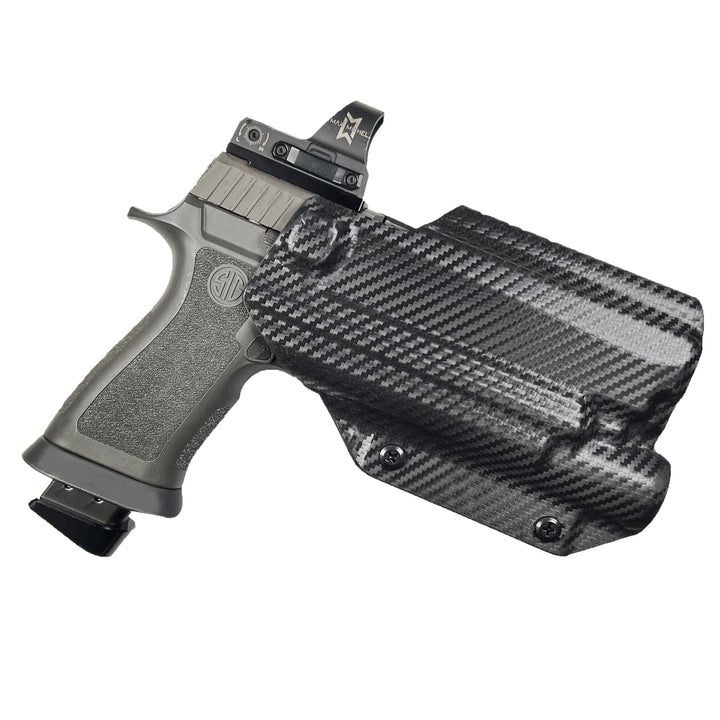 Sig Sauer P320 XFive + X300U-A OWB Concealment/IDPA Holster Carbon Fiber 1